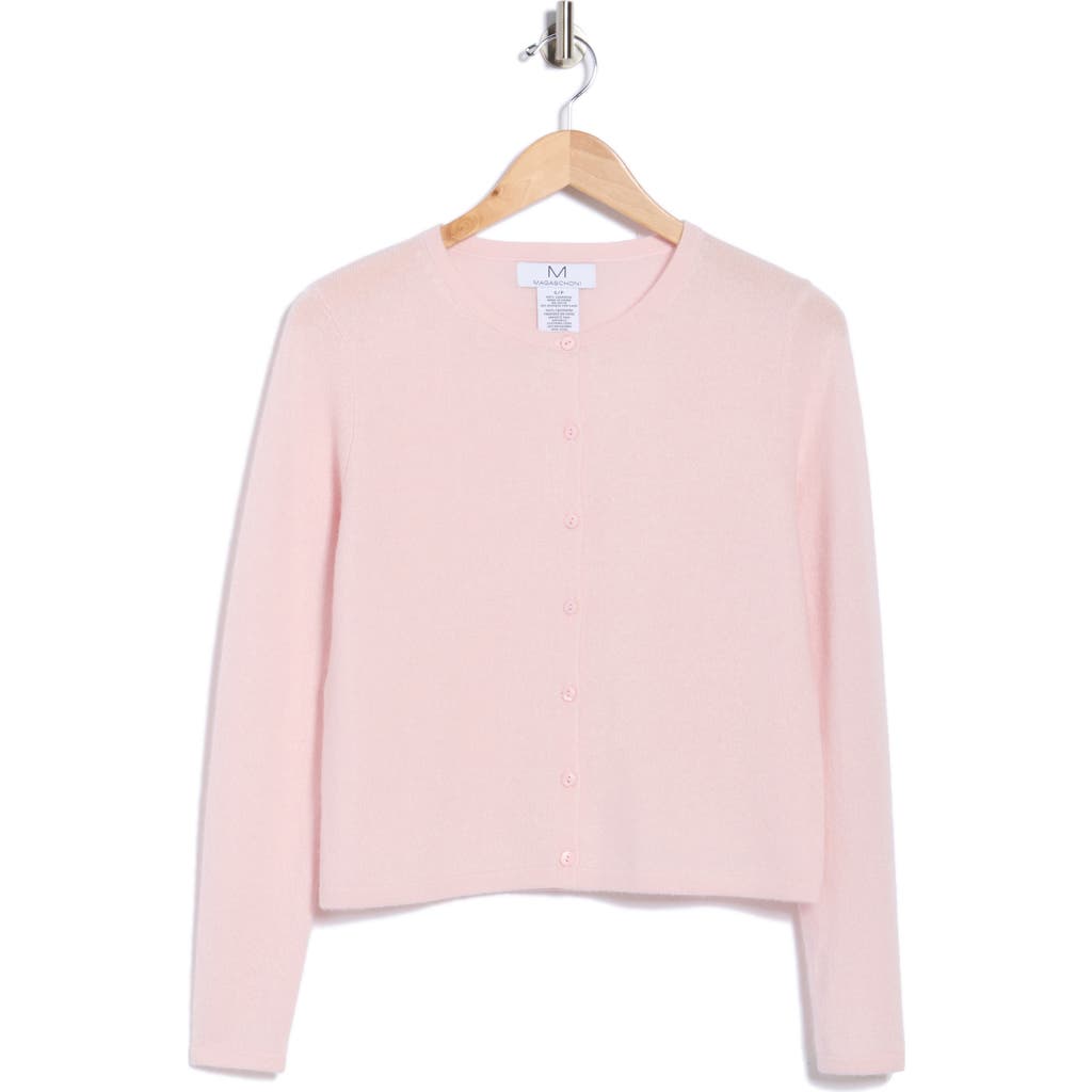 Magaschoni Cashmere Cardigan In Pink