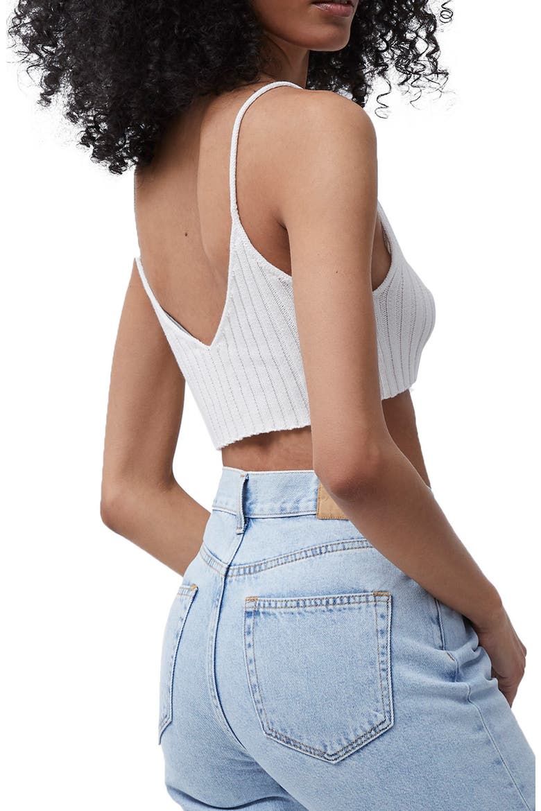 Keira Mozart Crop Top, Alternate, color, SUMMER WHITE