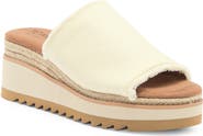 TOMS Gamule Platform Wedge Sandal