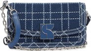 Kate Spade New York dakota denim check small crossbody bag