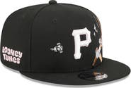 New Era Men's New Era Black Pittsburgh Pirates Looney Tunes Lola Bunny 9FIFTY Snapback Hat