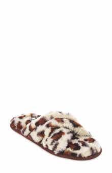 FLOOPI Morgan Faux Fur Crossband Slipper