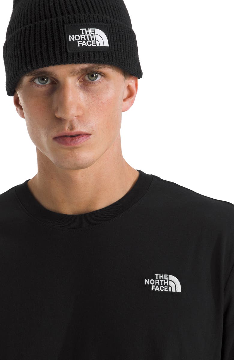The North Face Evolution Logo Cotton T-Shirt, Alternate, color, Tnf Black