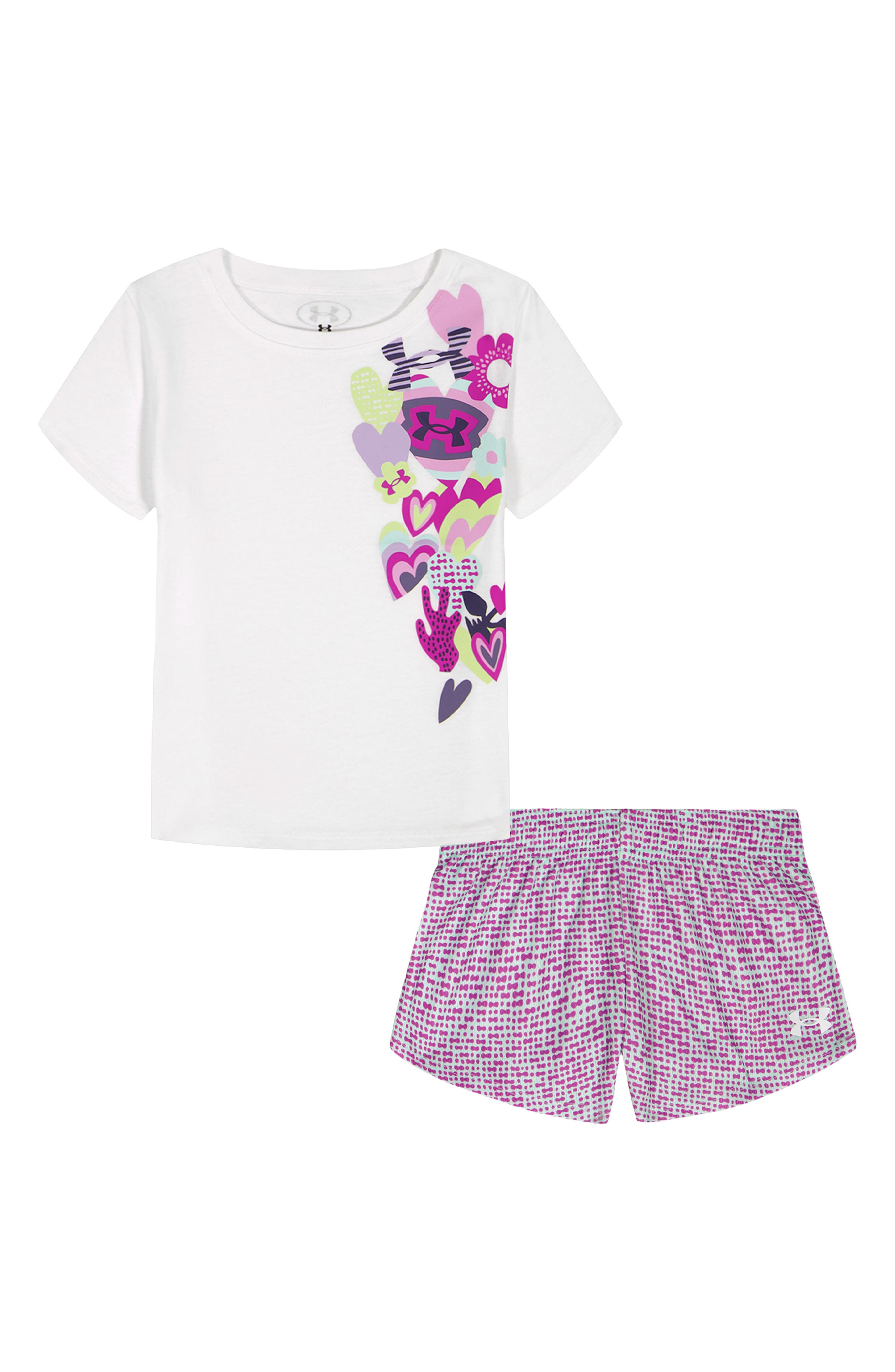 Under Armour Kids' Graphic T-Shirt & Mesh Shorts Set