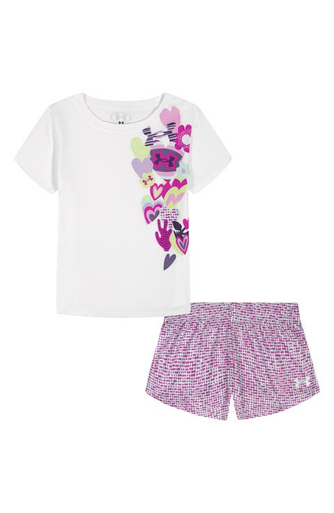 Kids' Graphic T-Shirt & Mesh Shorts Set (Little Kid)