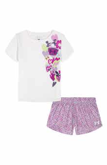 Under Armour Kids' Graphic T-Shirt & Mesh Shorts Set
