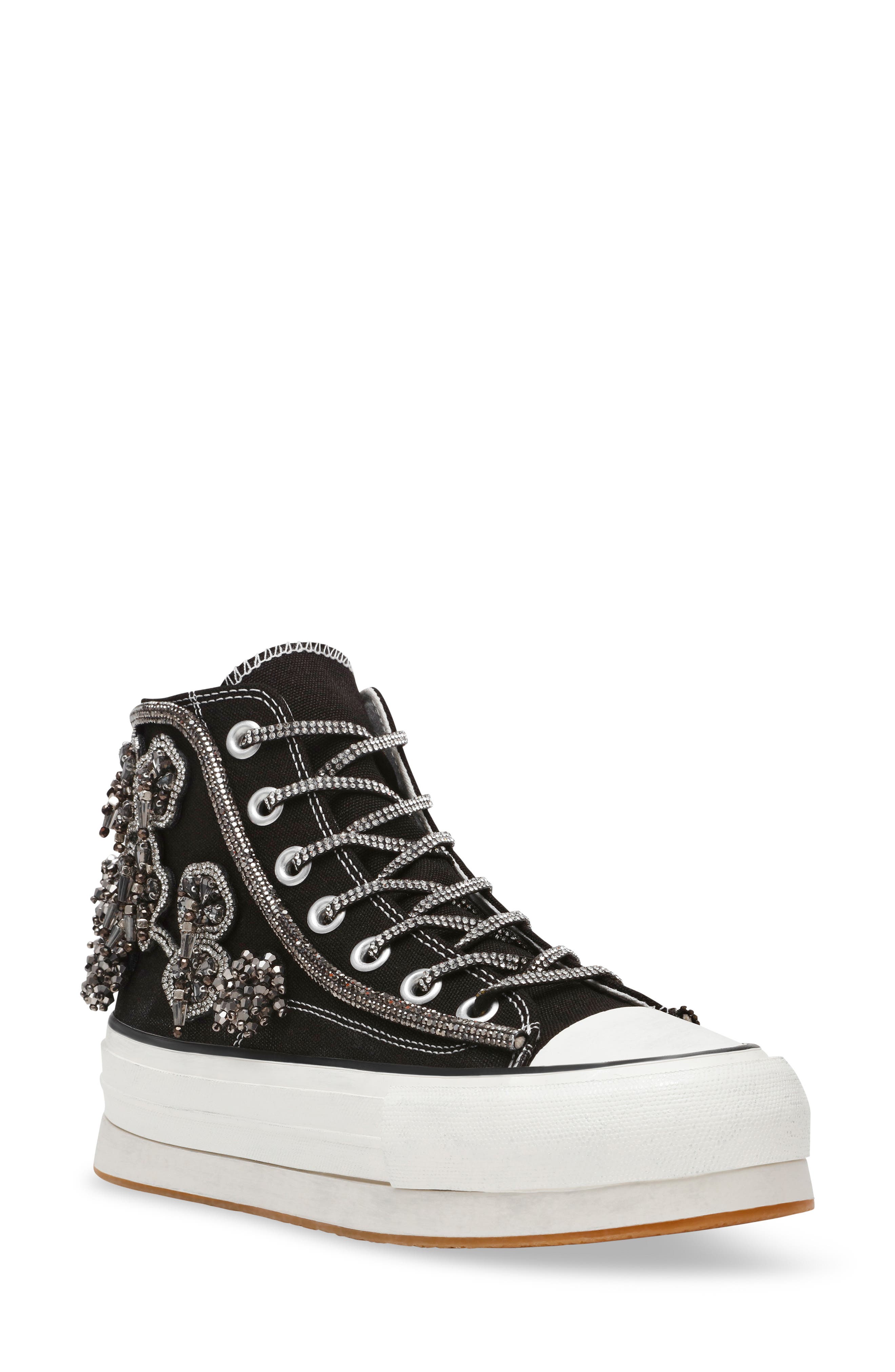 Steve Madden Mistic Beaded Platform Sneaker, Main, color, 