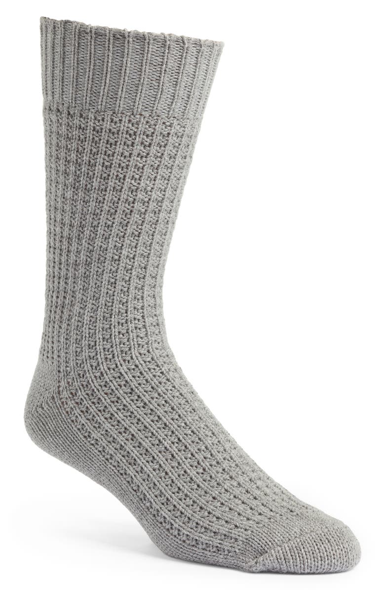 Polo Ralph Lauren Waffle Crew Socks, Main, color, 