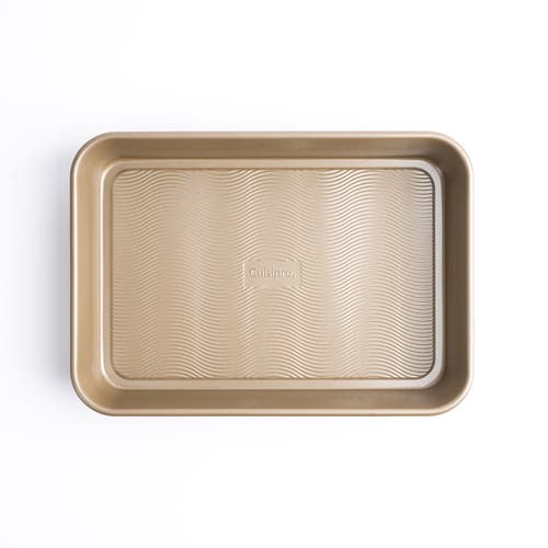 Cuisipro 13.5 X 9.5-inch Rectangular Steel Nonstick Roasting Pan In Brown