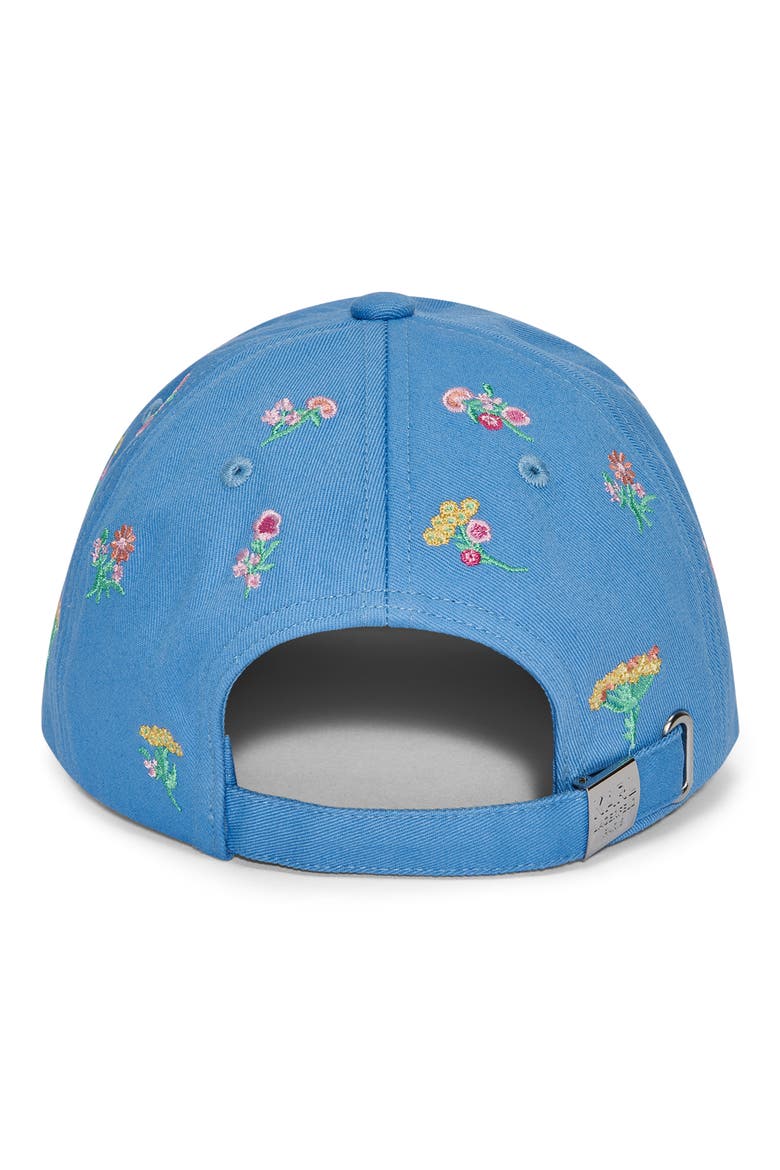 Karl's Garden Embroidered Baseball Cap, Alternate, color, SKY BLUE