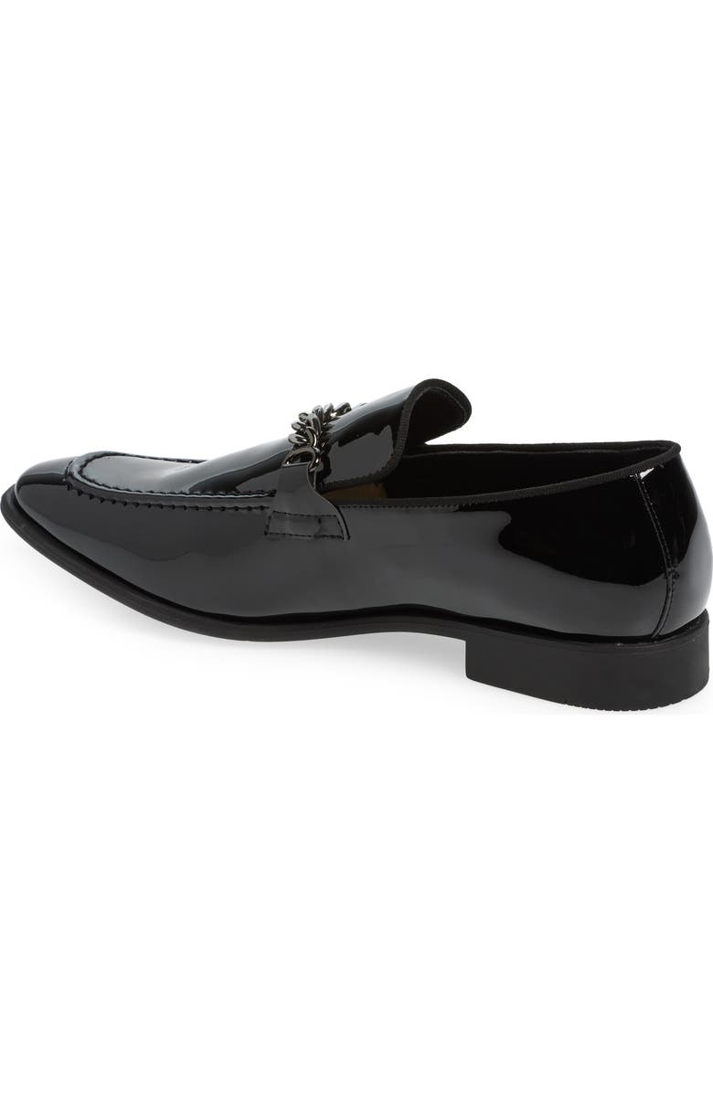 Abound Soren Chain Patent Loafer, Alternate, color, Black Patent