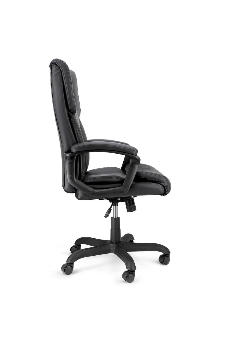 High Back Adjustable Office Chair, Alternate, color, Black