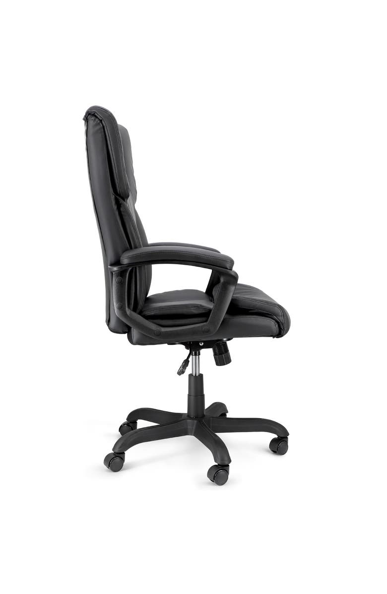 Elama High Back Adjustable Office Chair, Alternate, color, Black
