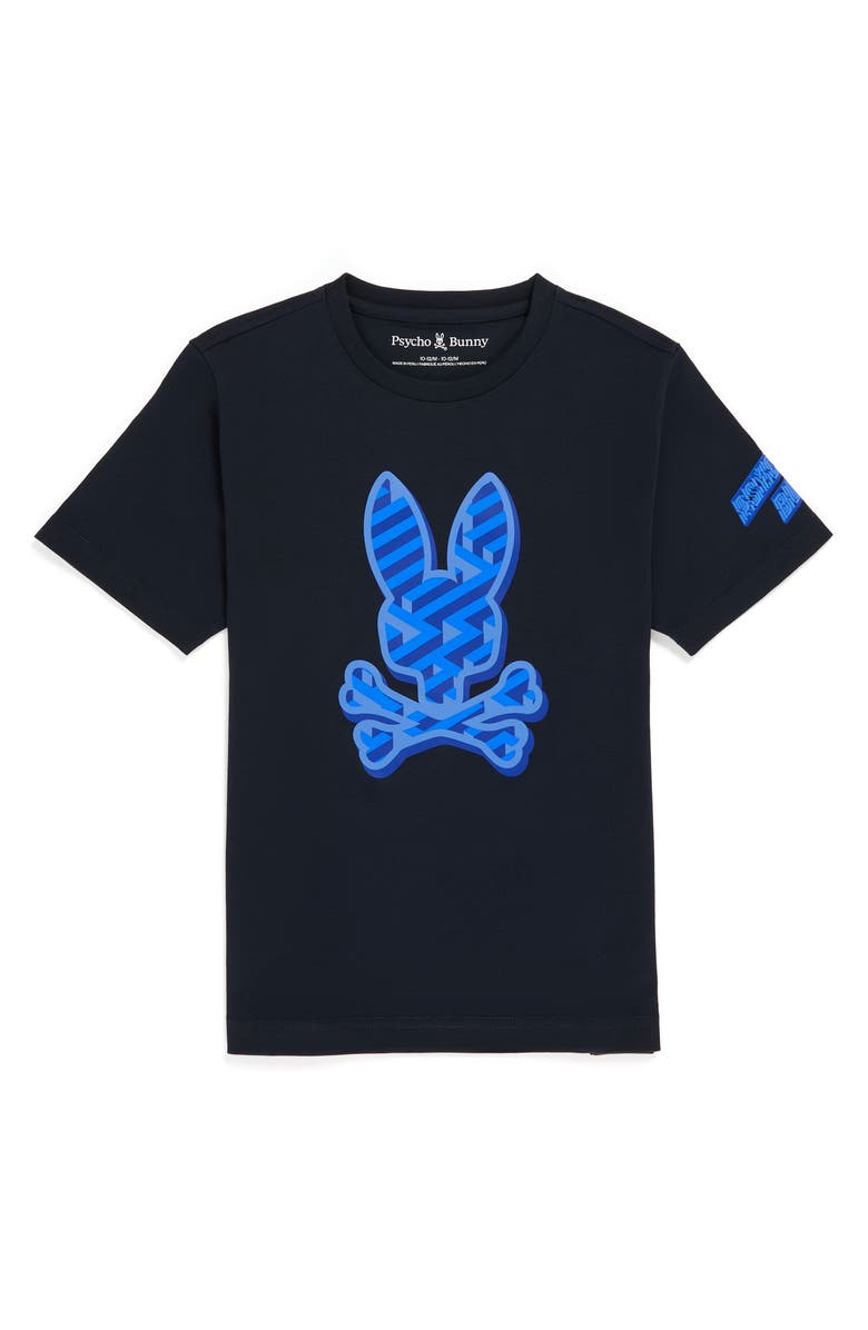 Psycho Bunny Kids' Pisani Graphic Tee, Main, color, 