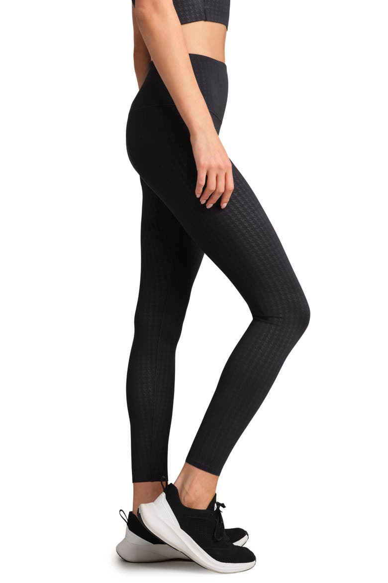 Revive 7/8 Leggings, Alternate, color, PURE BLACK HOUNDSTOOTH