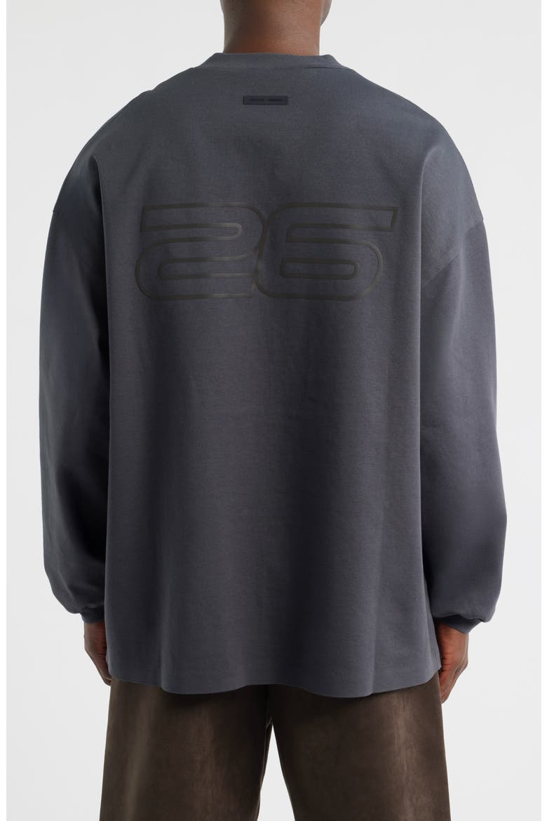 '90s Long Sleeve Logo Graphic T-Shirt, Alternate, color, IRON GREY