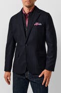 David Donahue Jeremy Wool Tweed Hybrid Soft Coat