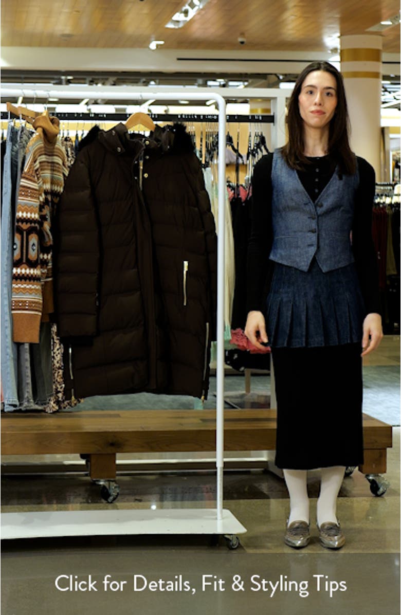 Watershed 3 Genuine Shearling Trim Down Parka, sales video thumbnail