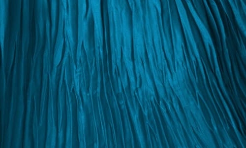 Eileen Fisher Crushed Silk Tiered Dress In Dragonfly In Blue