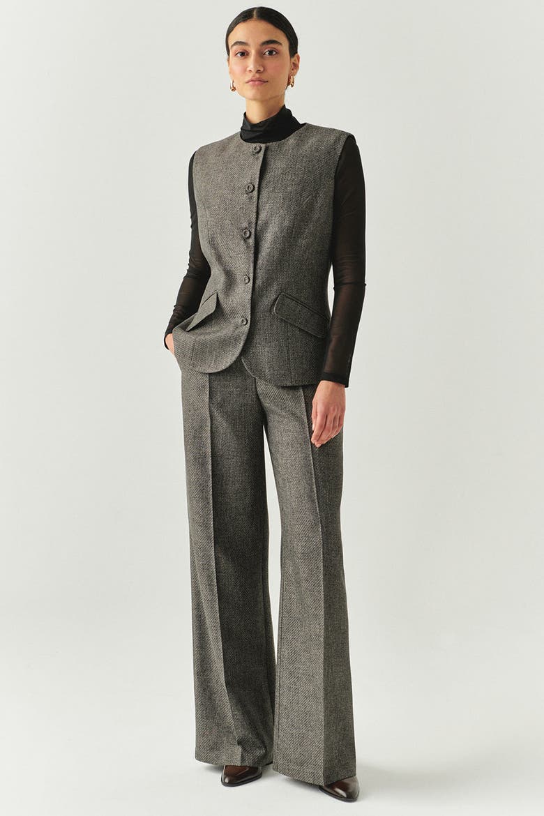 Royal Sleeveless Vest, Alternate, color, GREY