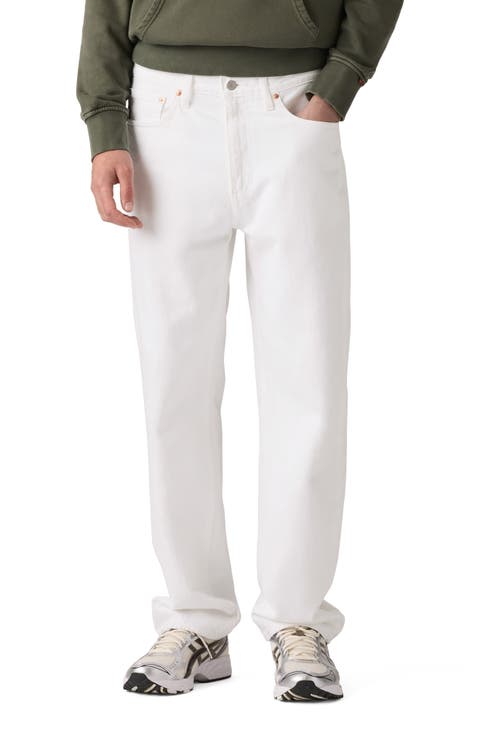 568™ Loose Straight Leg Jeans (White Paper)