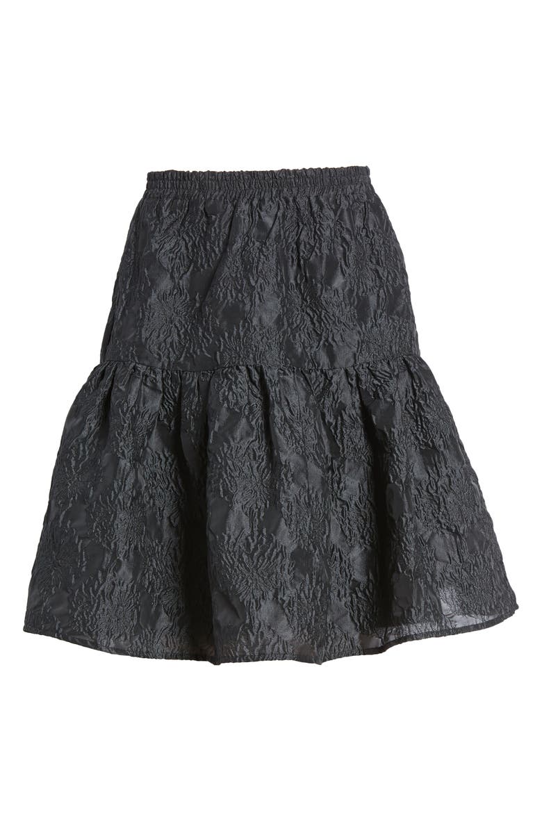 Bardot Demi Floral Jacquard Skirt, Alternate, color,