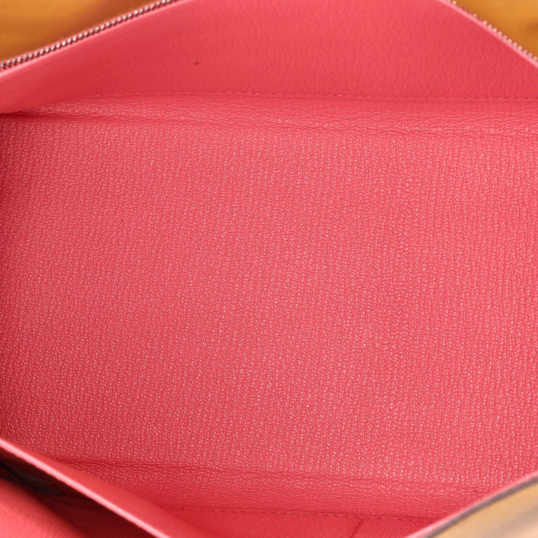 Pre-Owned Hermes Kelly Handbag Verso Evercolor with Palladium Hardware 28, Alternate, color, 