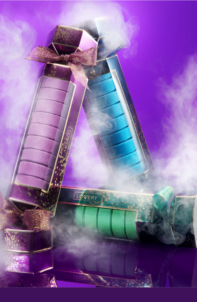 Lovery Shower Steamers Aromatherapy Self Care Gift - 8 pc Essential Oils Shower Bombs, Alternate, color, Blue