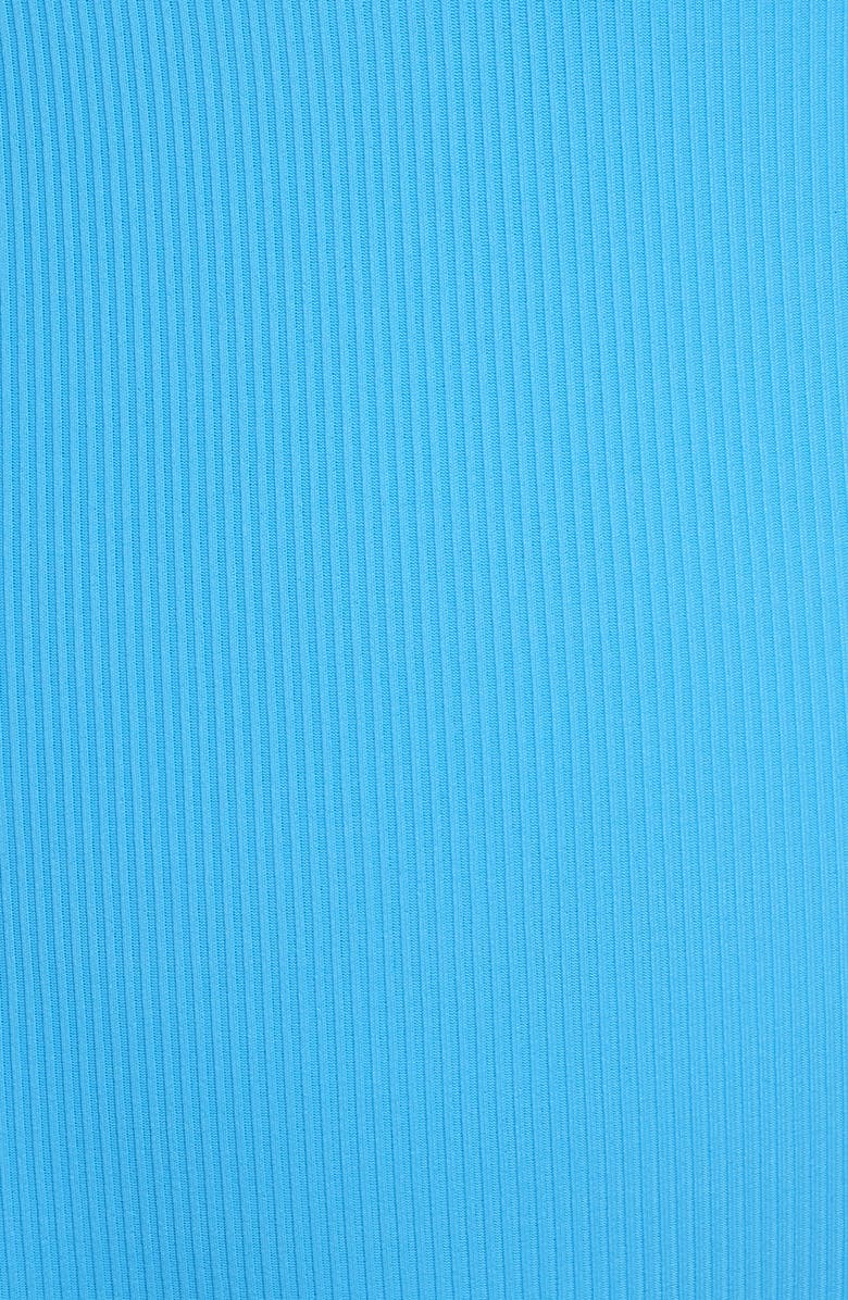 Becca Fine Line Plunge One-Piece Swimsuit, Alternate, color, Waterfall