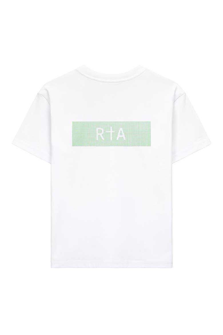 Kids' Lawson Glitch Logo Graphic T-Shirt, Alternate, color, WHITE GLITCH RTA