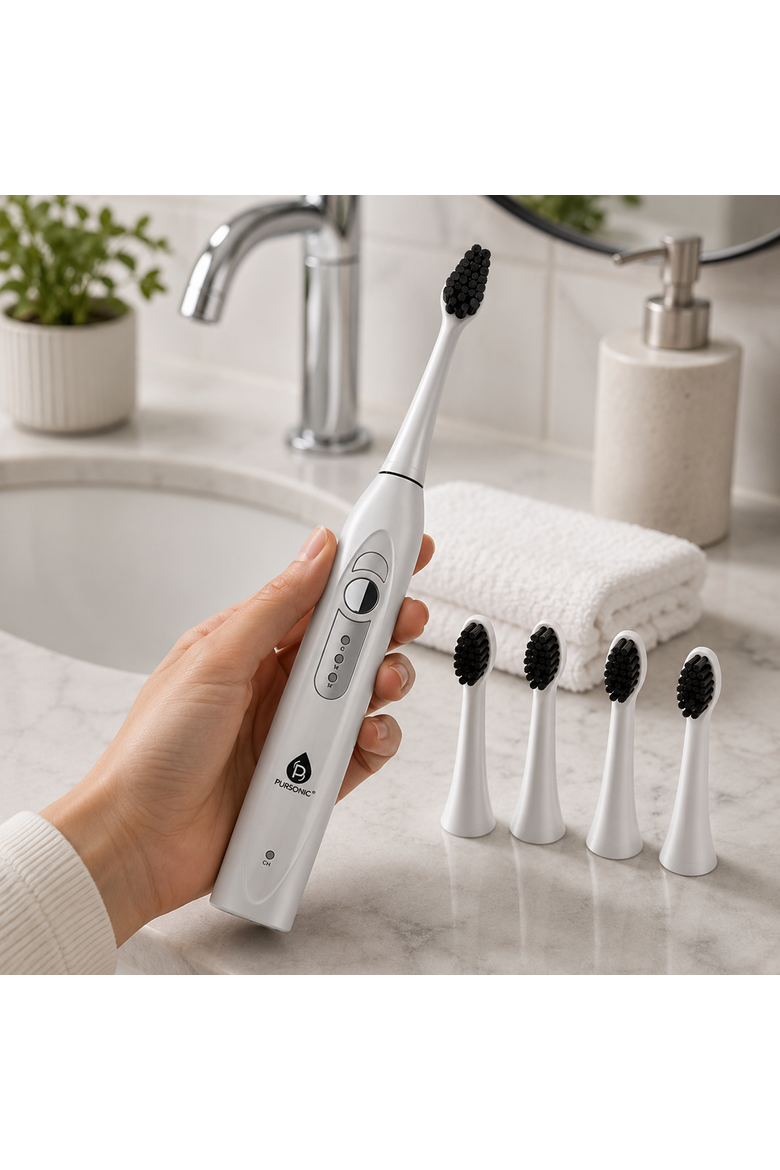 Electric Toothbrush Replacement Brush Heads, Alternate, color, White