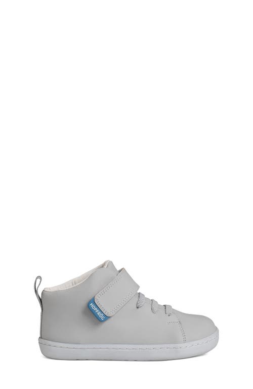 Hopfrög Kids Kids' Smart Walker High Top Sneaker In Super Matt Cool Gray