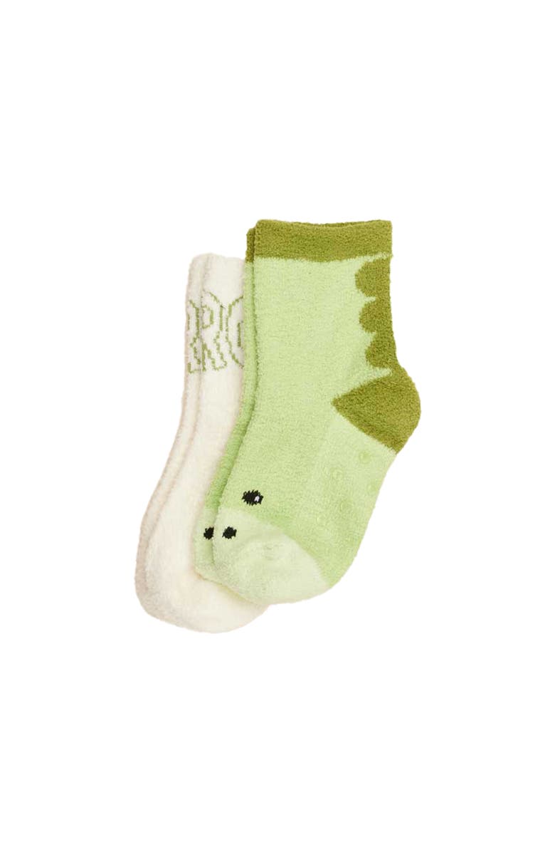 Warmies Dinosaur Crew Sock Set, Main, color, Multi Color