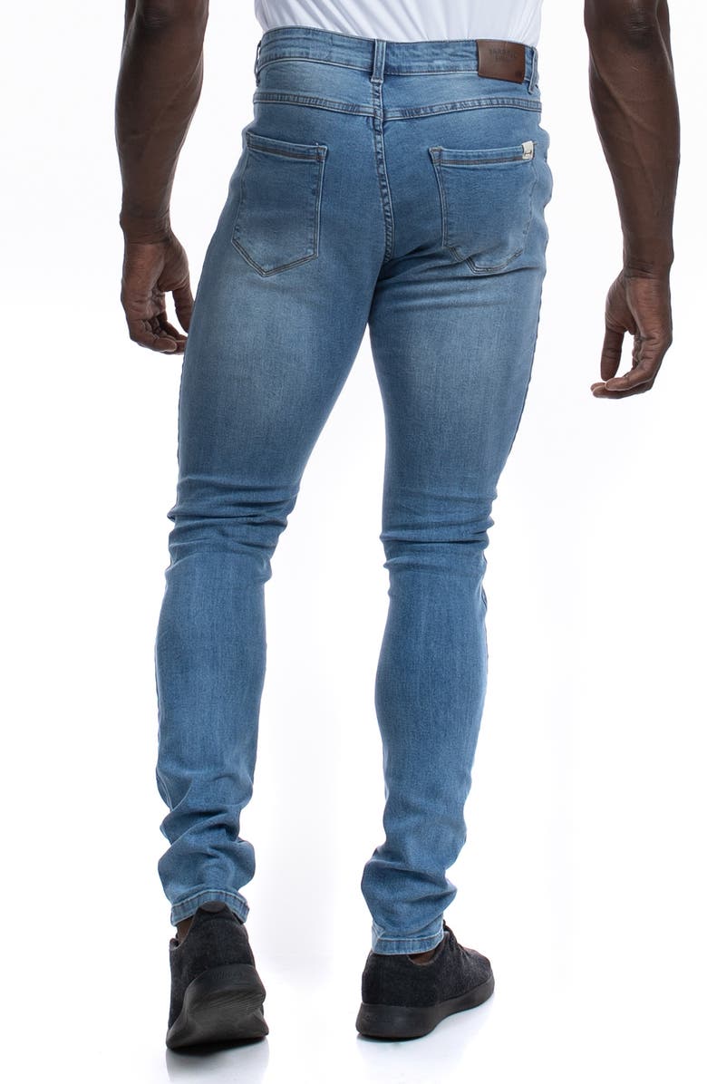Barbell Apparel Slim Athletic Fit Jeans, Alternate, color,