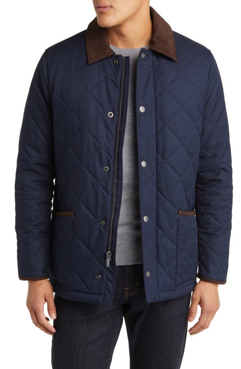 Erikson Water Resistant Quilted Riding Jacket
