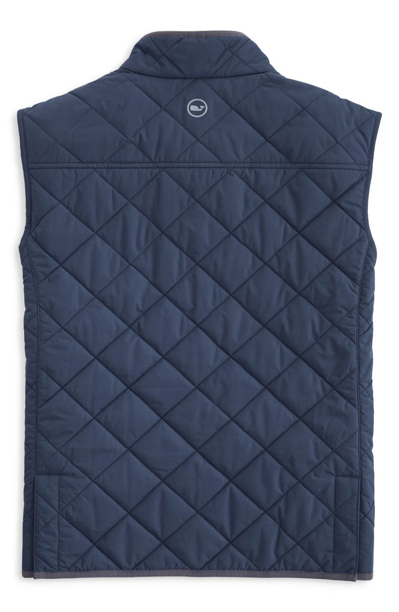 vineyard vines Dorset Quilted Vest, Alternate, color, 
