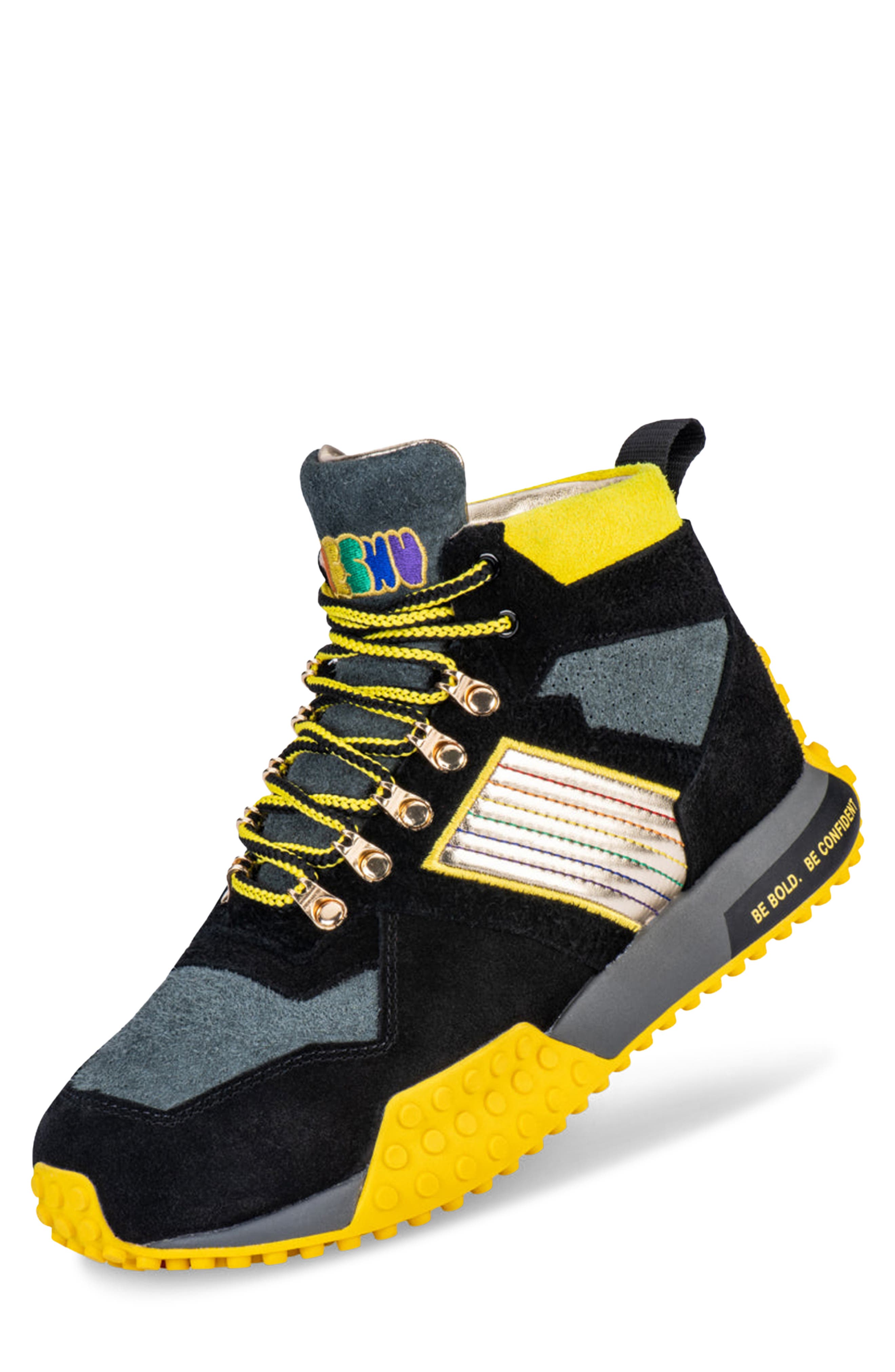 Dope Dawg Leather High Top Sneaker