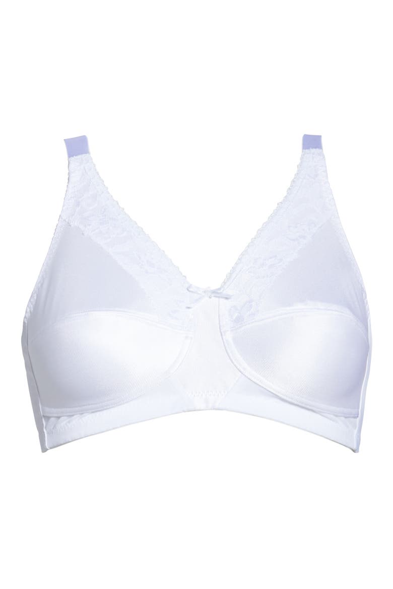 Nancy Soft Cup Bra, Alternate, color, WHITE