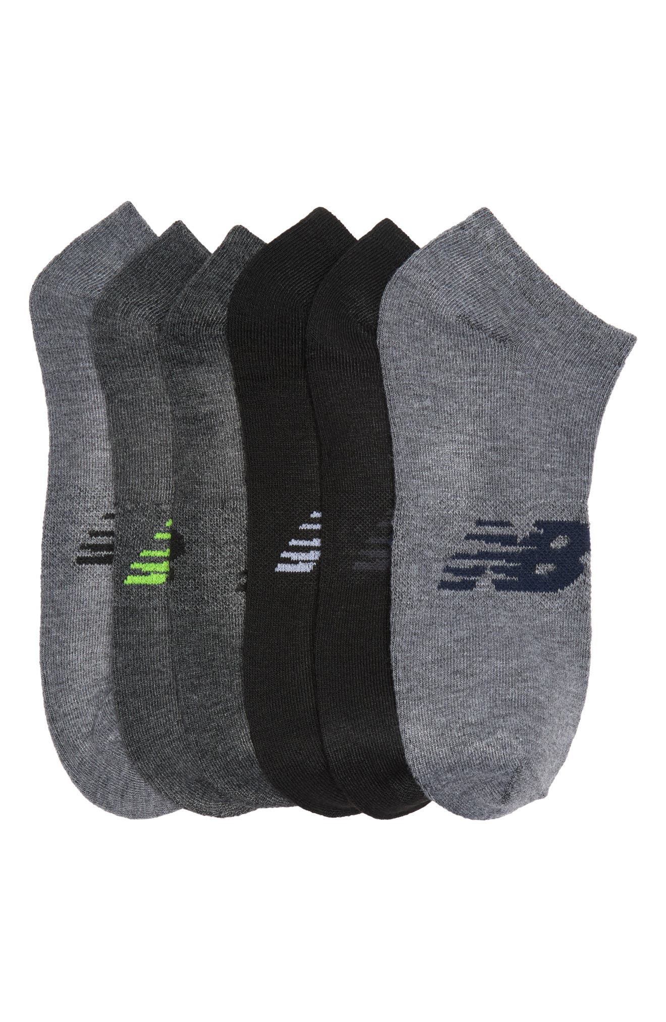 New Balance No Show Socks - Set of 6 | Nordstromrack