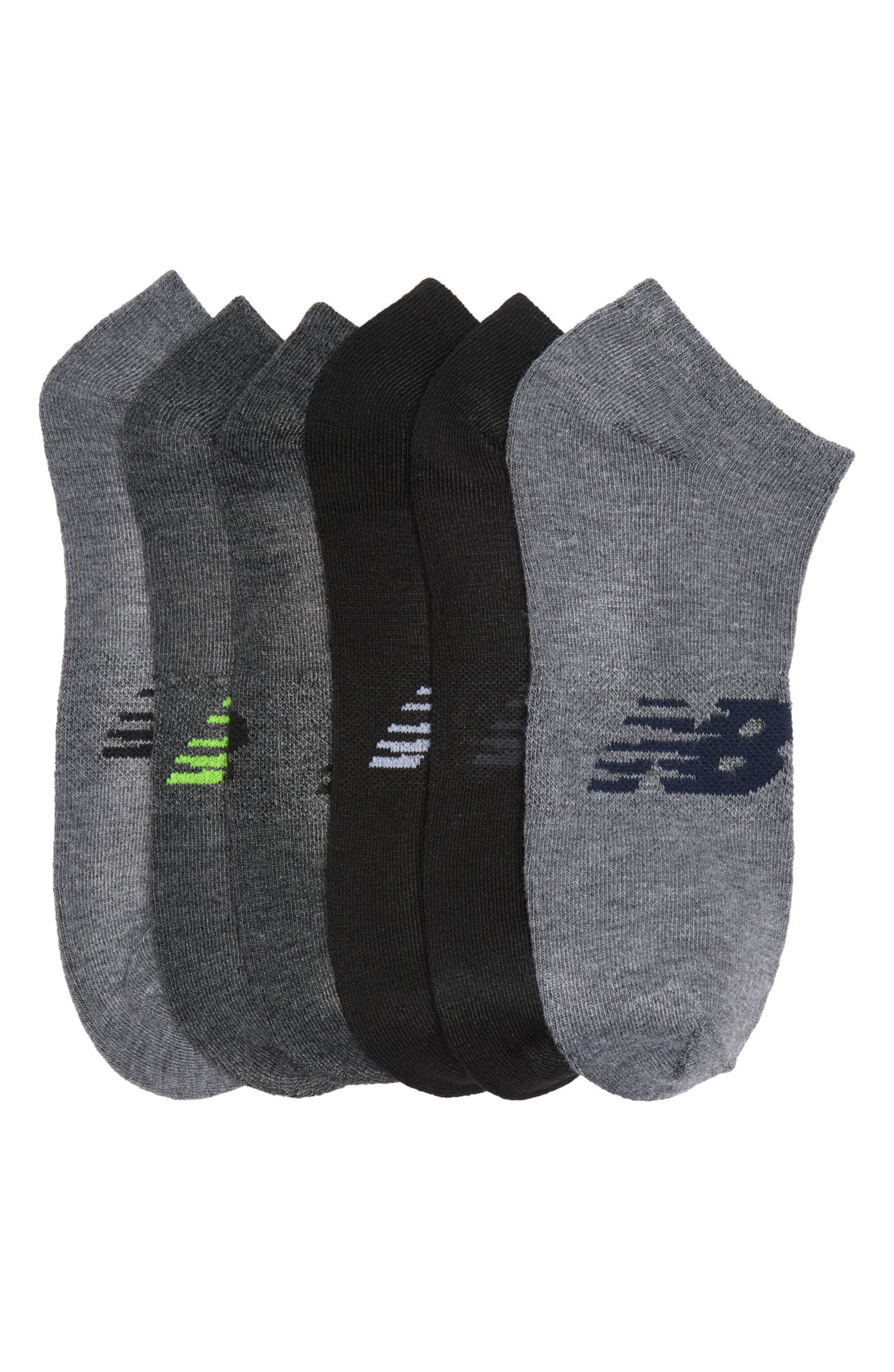 New Balance No Show Socks - Set of 6 | Nordstromrack