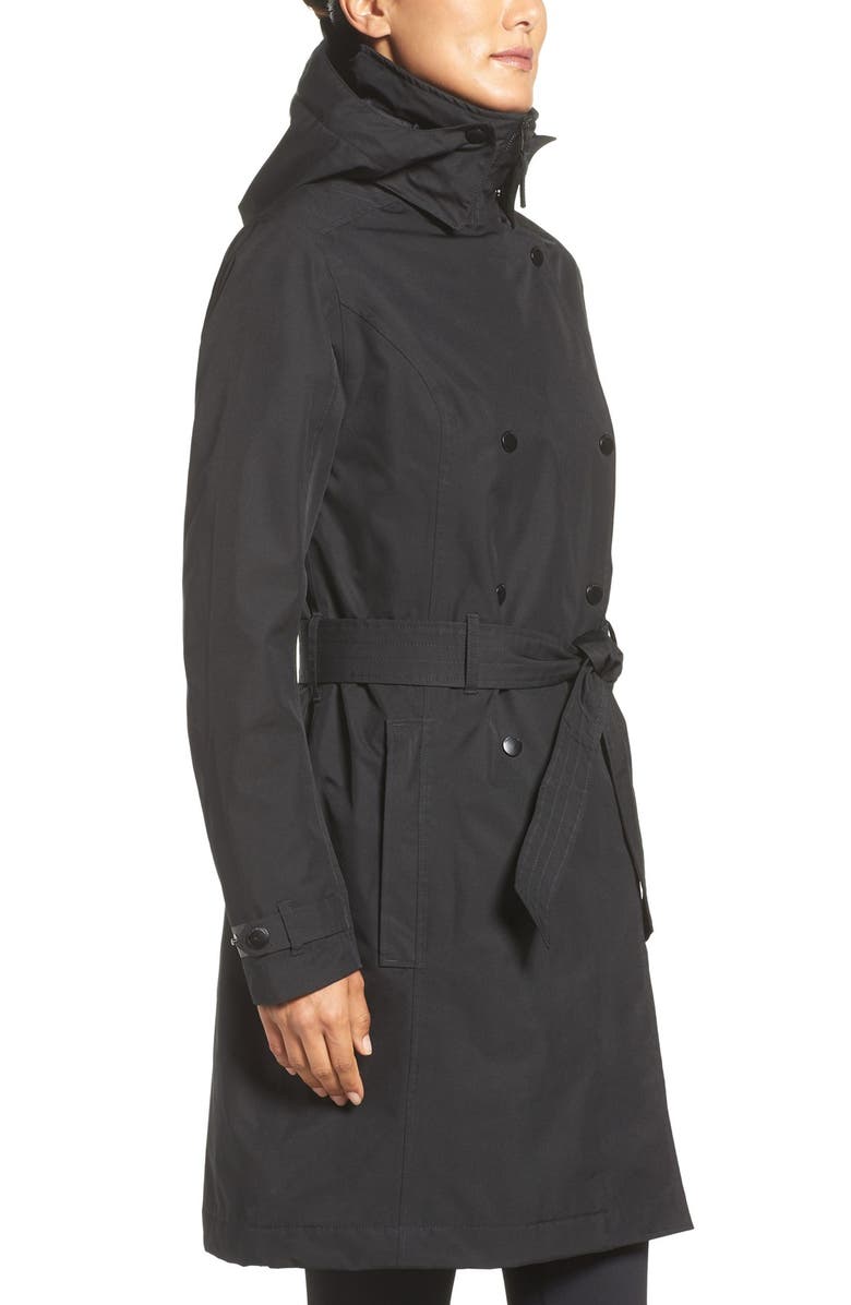 Helly Hansen 'Welsey' Insulated Waterproof Trench Coat, Alternate, color,