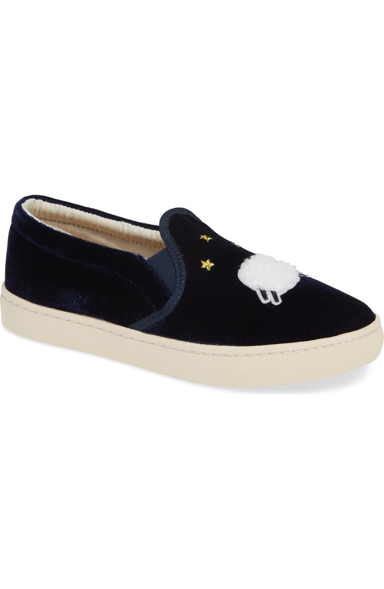 Soludos Appliqué Slip-On Sneaker, Main, color,
