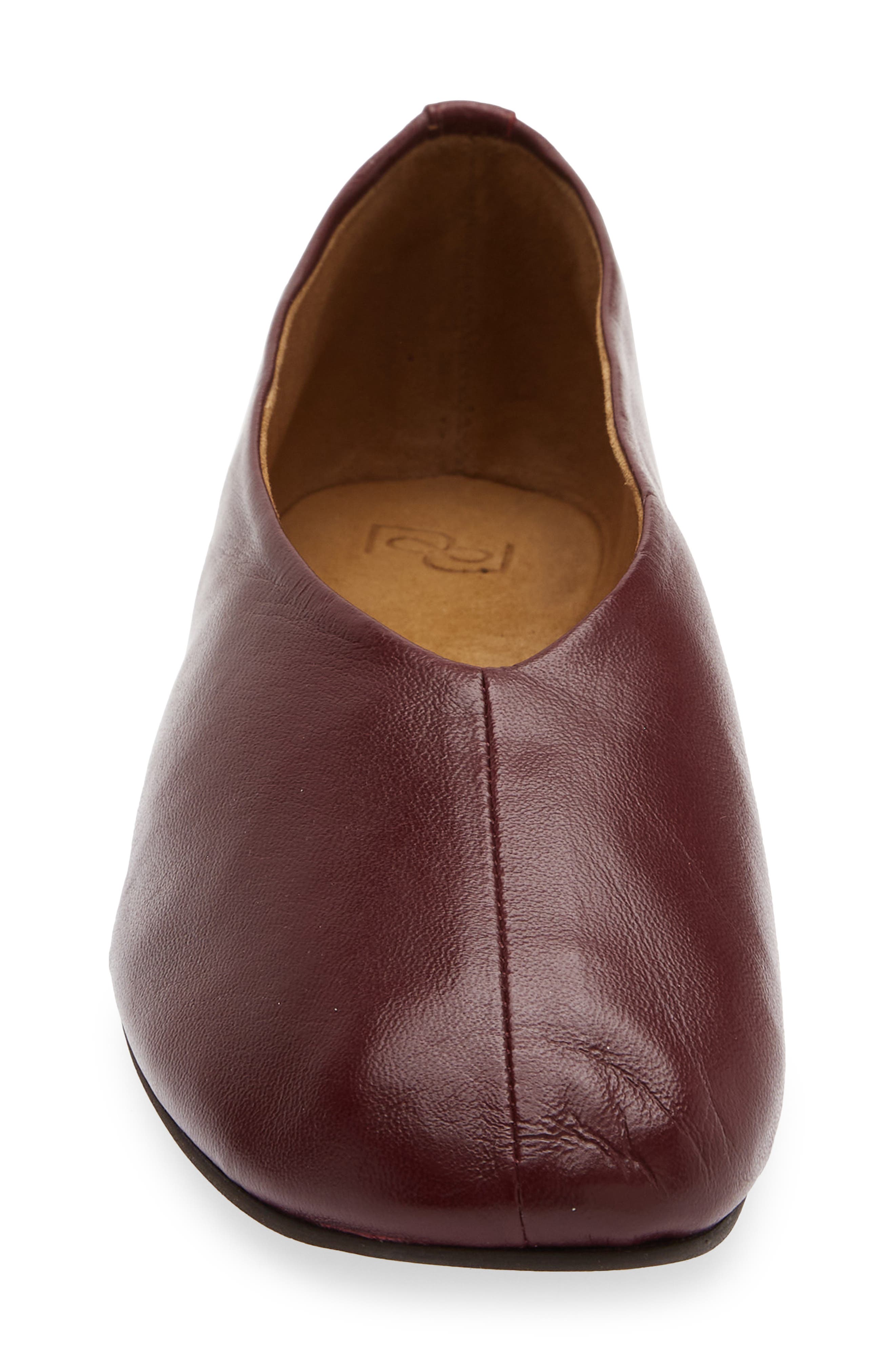 Blaine Flat, Alternate, color, OXBLOOD LEATHER