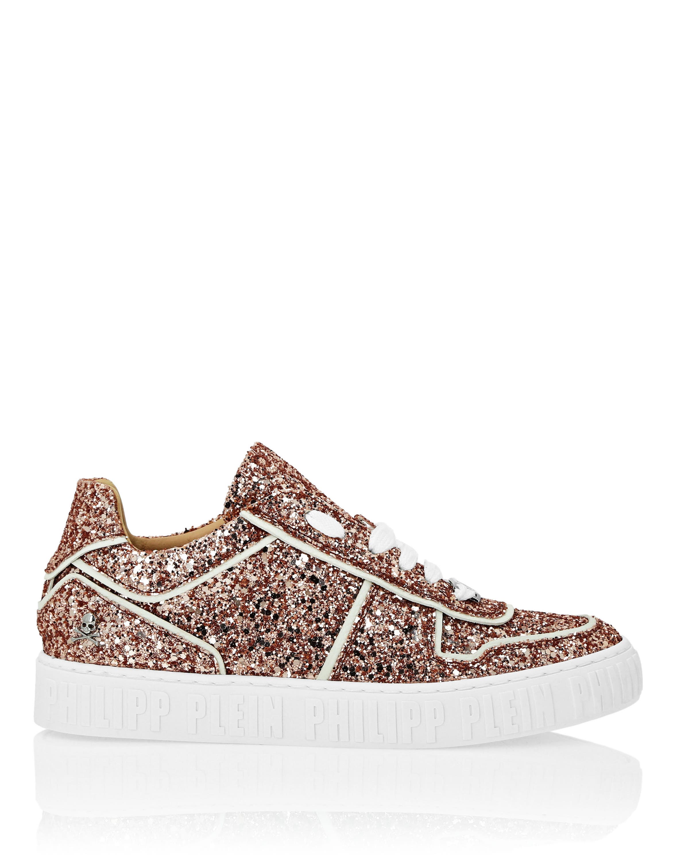 Lo-Top Sneakers Glitter King Power Women, Alternate, color, bronce
