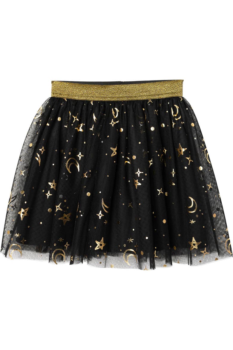 2-Piece Long Sleeve T-Shirt and Tutu Skirt Set, Alternate, color, Elphaba Green Black