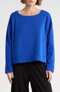 Eileen Fisher Ballet Neck Box Top