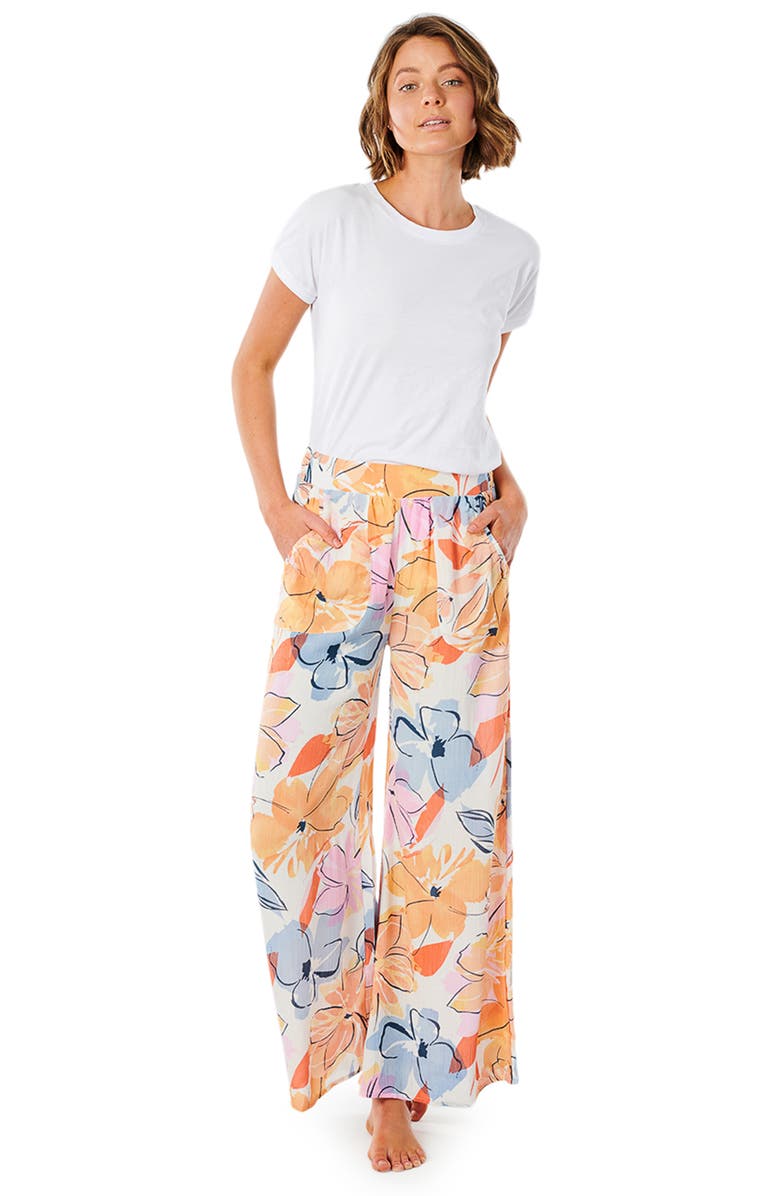 Rip Curl Bloom Floral Pants, Alternate, color,