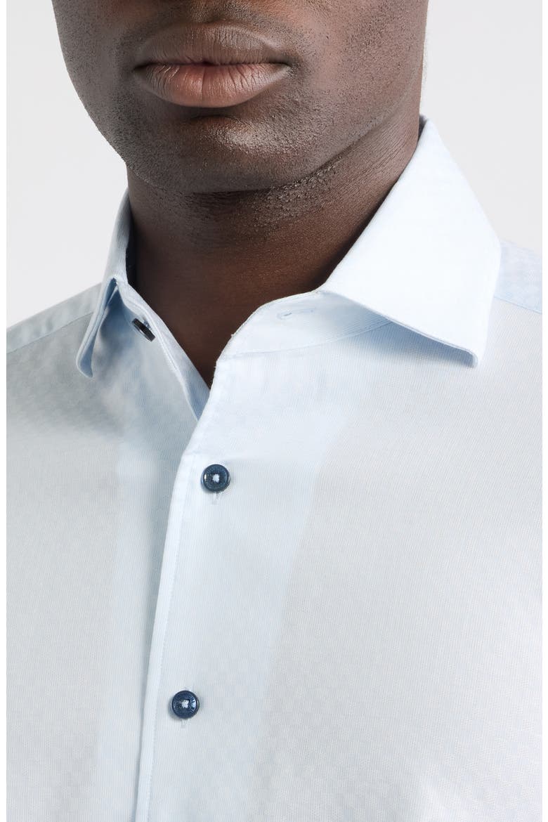 Alvin Shaped Fit Check Button-Up Shirt, Alternate, color, SKY