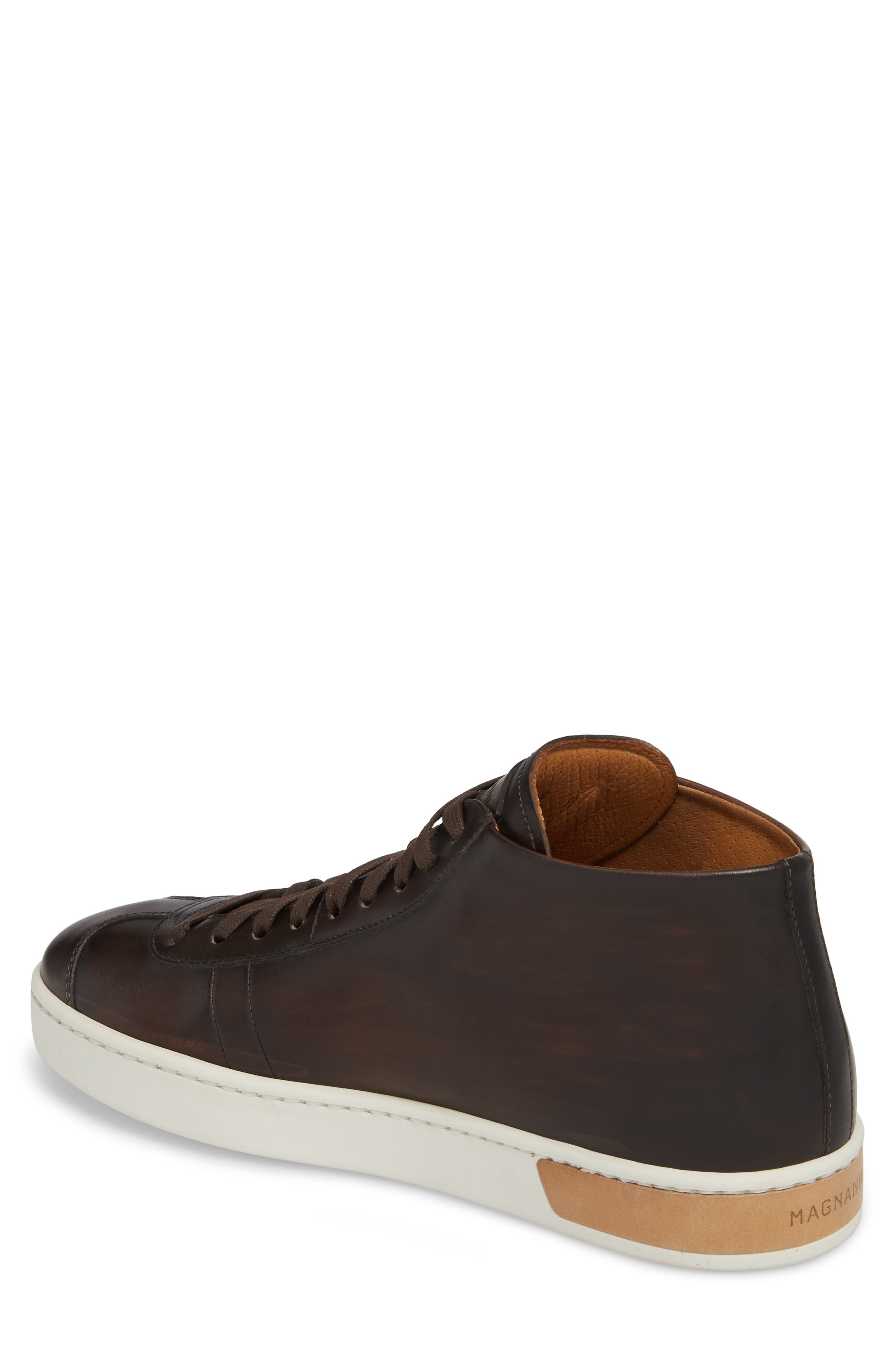 Magnanni Gunner Mid Top Sneaker, Alternate, color, 