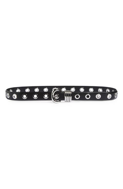 Metal Eyelet Belt